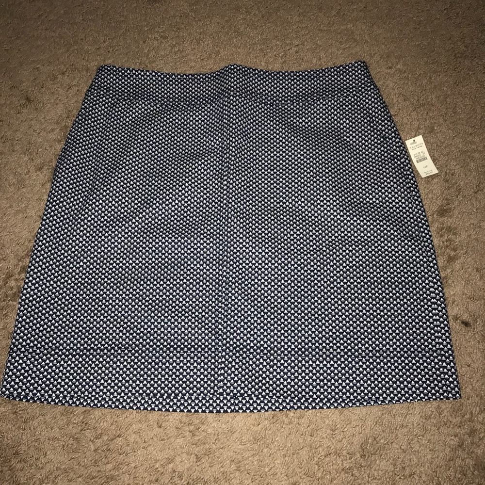 Talbots Petite Women’s Sailboat Skirt Size 14P NEW